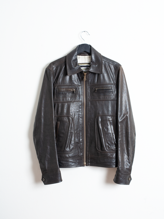 Dolce & Gabbana leðurjakki